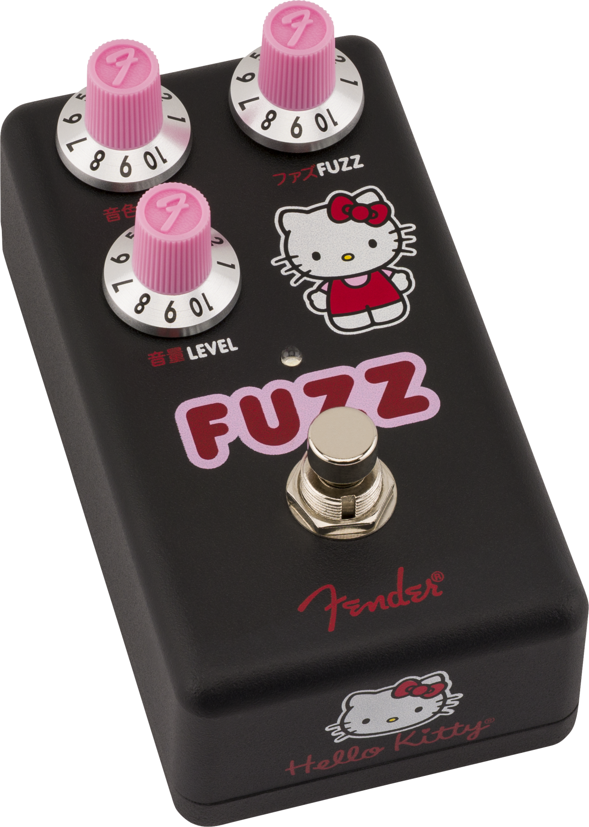 Fender x Hello Kitty Black Fuzz Pedal: エフェクター｜三木