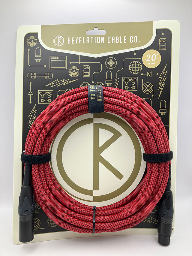 RED XLR Cable - Sommer SC-Primus 20ft (約6.1m) XLR-M to XLR-F RED / XLR-M to XLR-F 梅田店