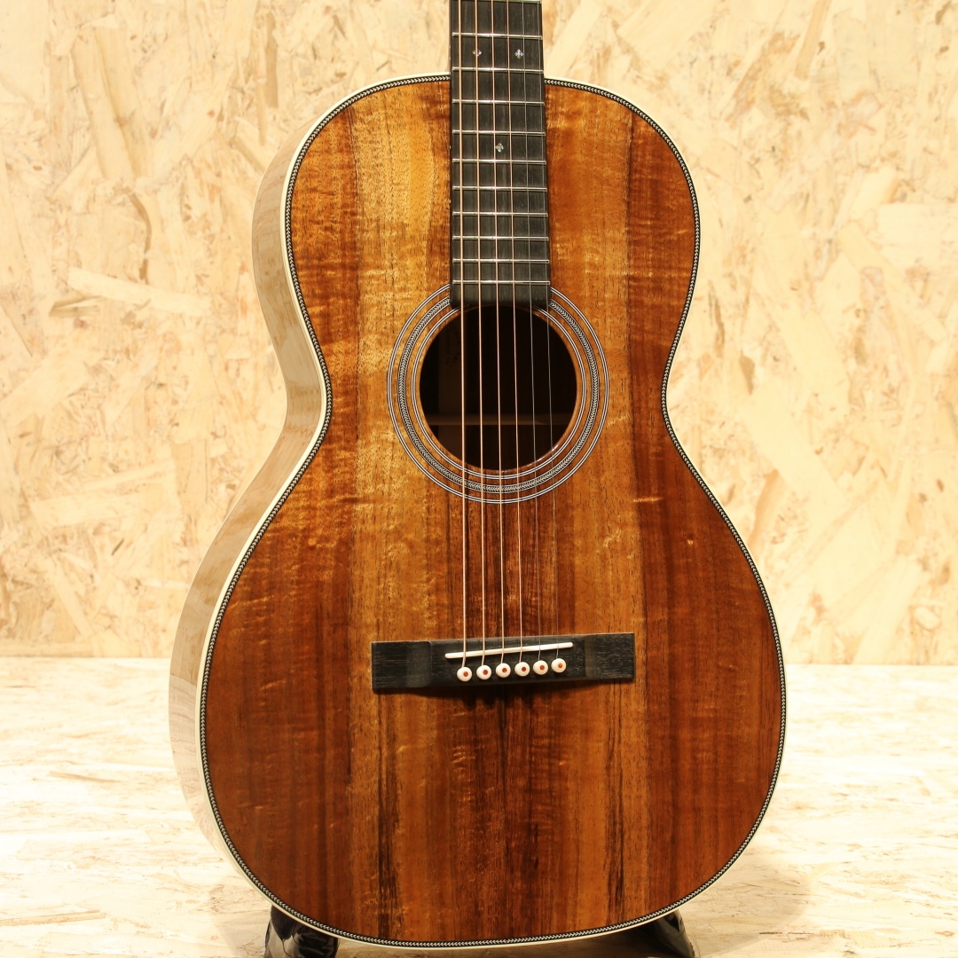 CTM O-12F Exceptional Broad Figured Koa: アコースティックギター