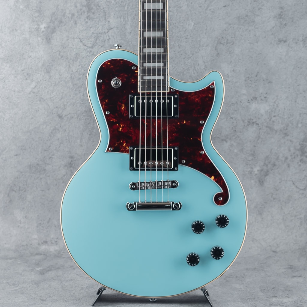 Premier Atlantic Sky Blue Top Natural Mahogany Back and Sides 2021
