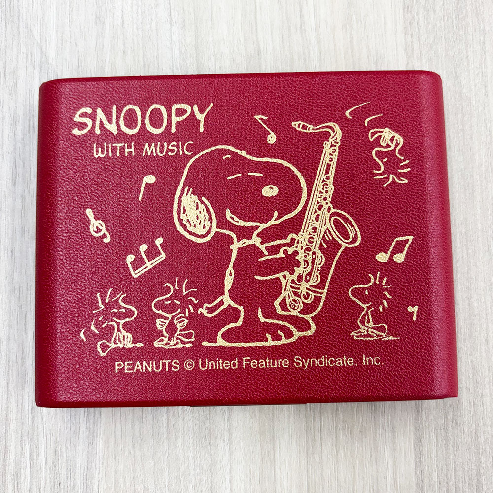 スヌーピー リードケース テナーサクソフォン用 レッド レッド Wind Forest