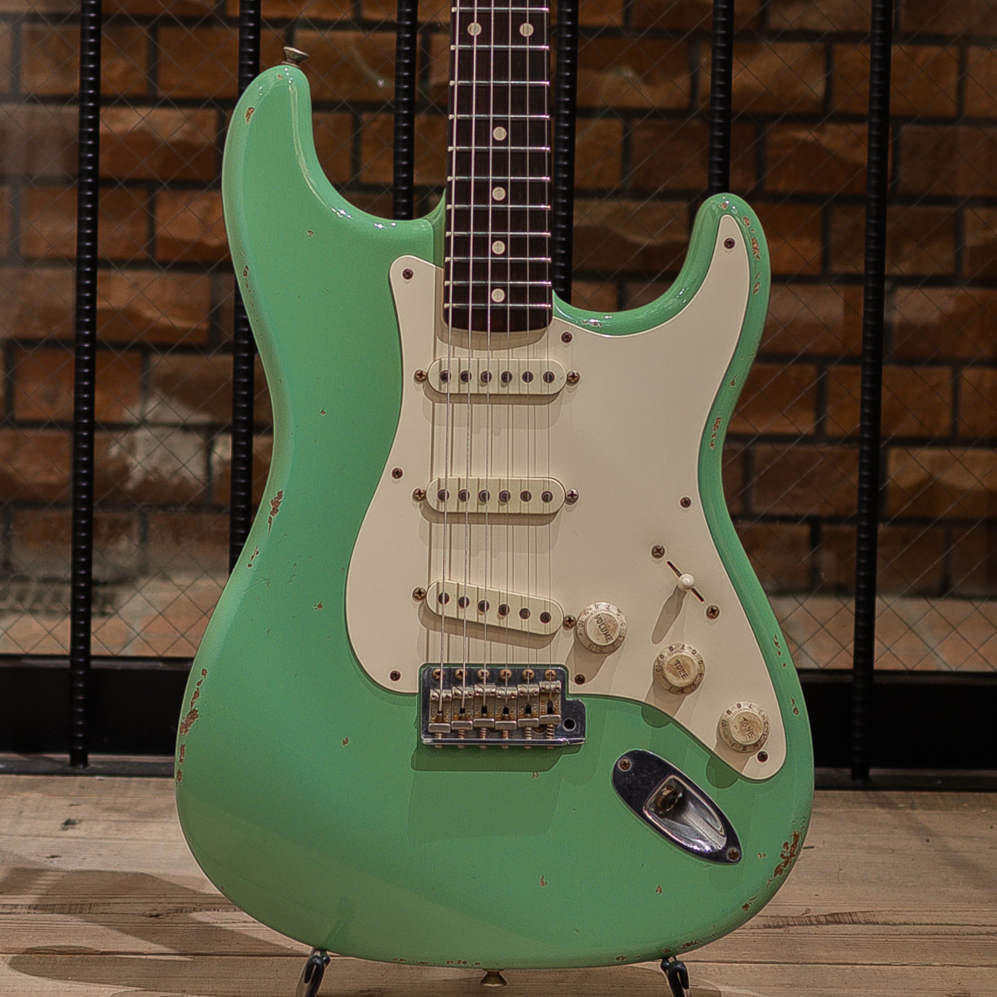 MBS 1959 Stratocaster Relic Celadon Green Built by Jason Smith / 2009