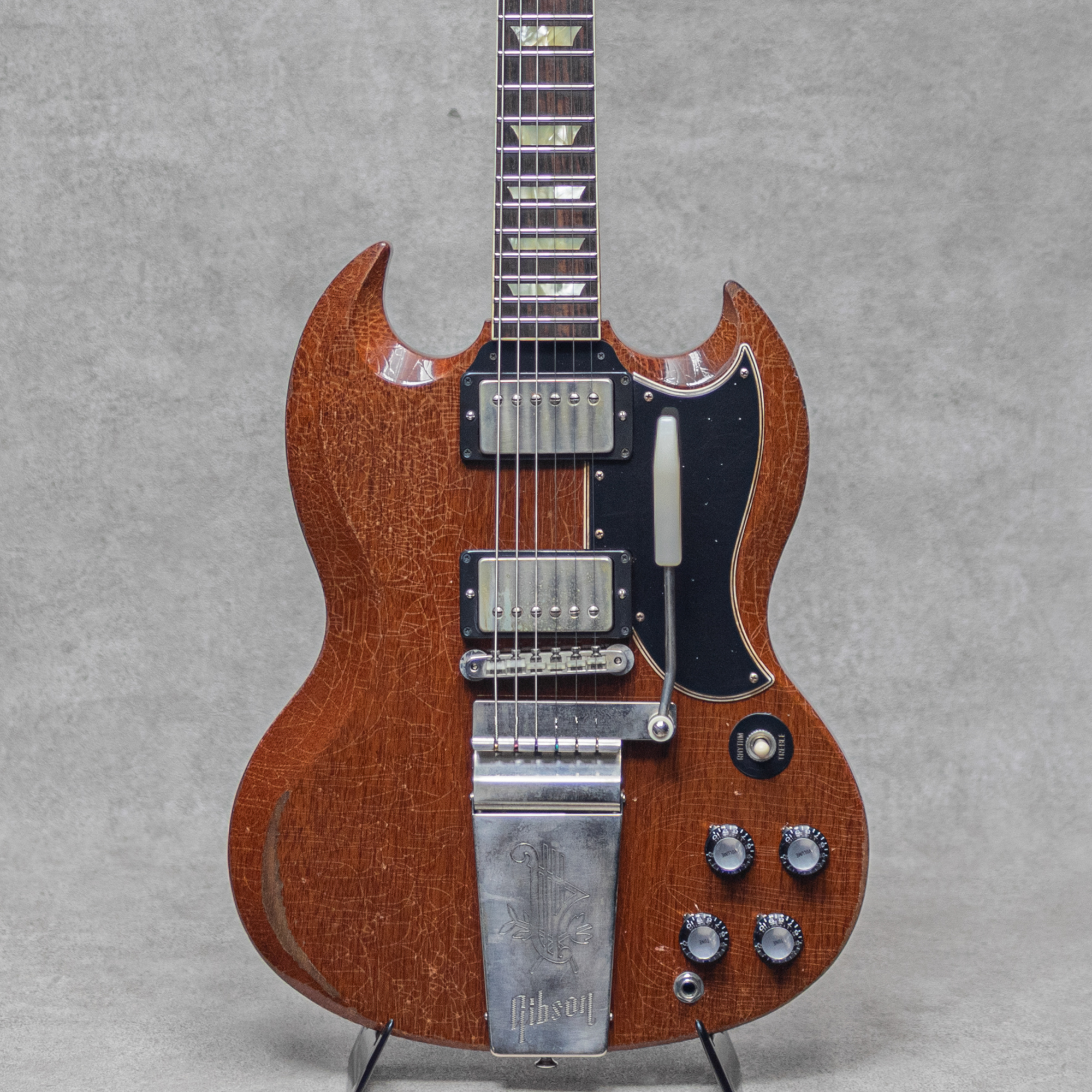 Murphy Lab 1964 SG Standard With Maestro Vibrola Faded Cherry Heavy Aged / 2022