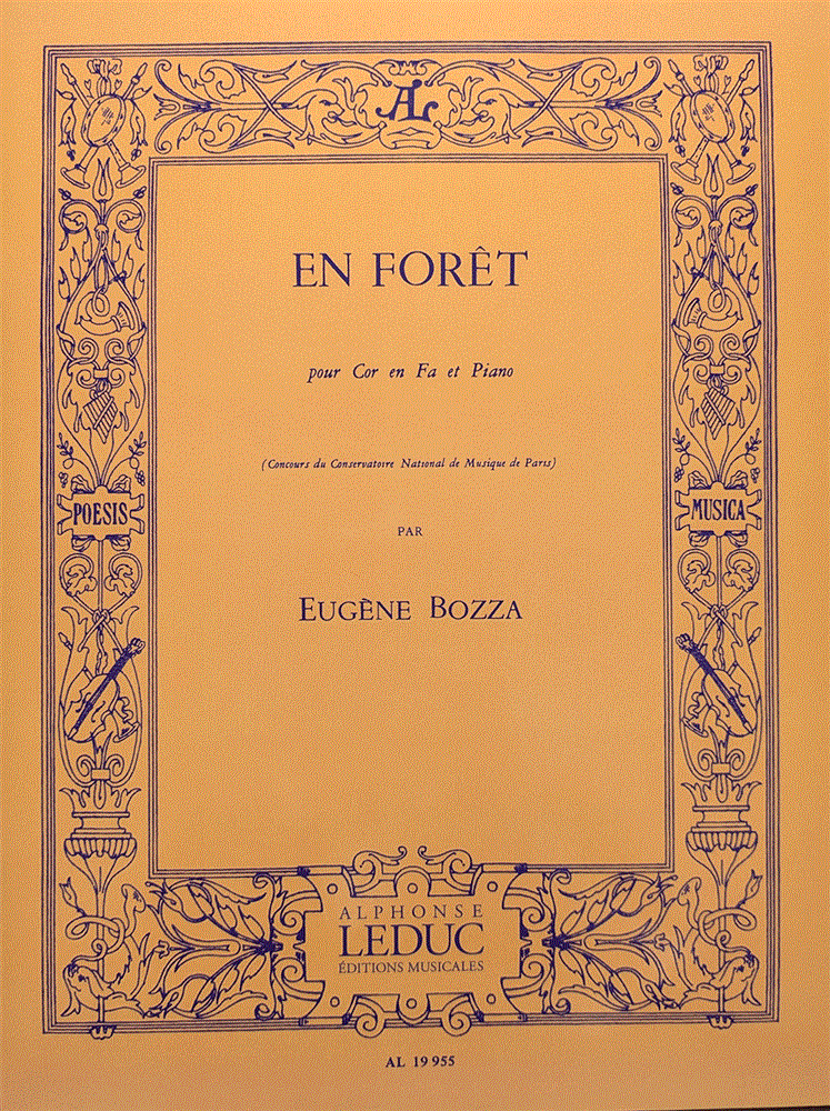 ボザ / 森にて (ホルン洋書)