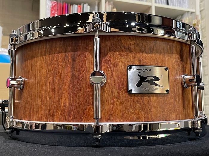 AR-1460MMI Rosewood Hollow Snare Drum / Miki Musical Instruments Limited Model