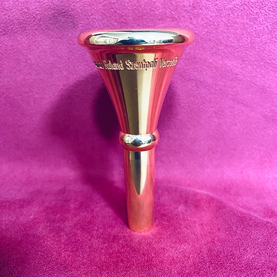 シアマン テューバマウスピース Sierman Roland Szentpali Tuba Mouthpiece Gold Plate ”Versatile"