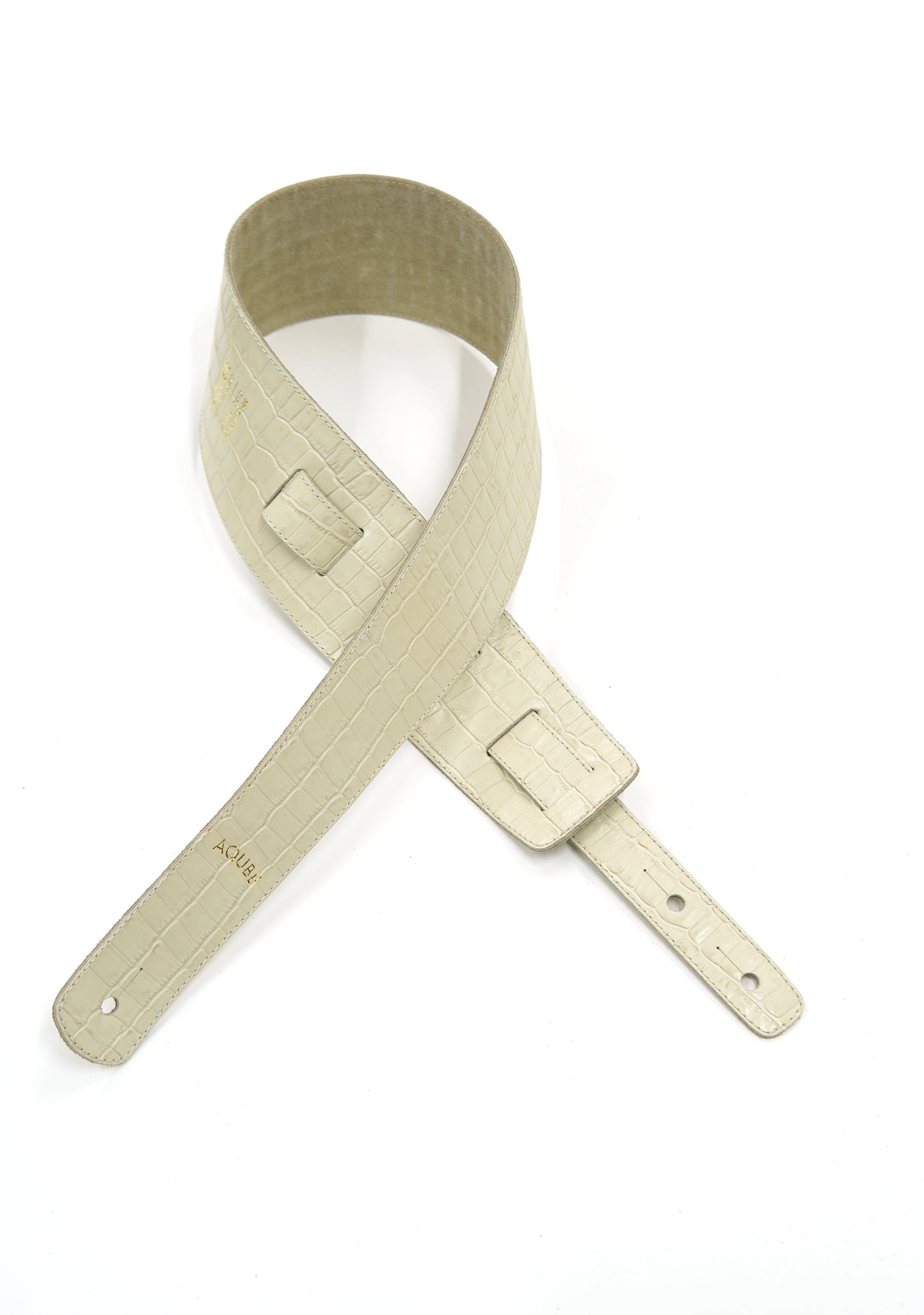 STANDARD Crocodile IVORY Suede CAPPUCCINO