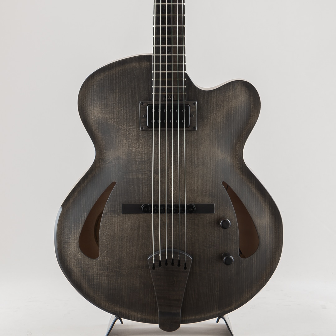 Model 15 Archtop Sound Post Block Black smoke with satin topcoat S/N:744