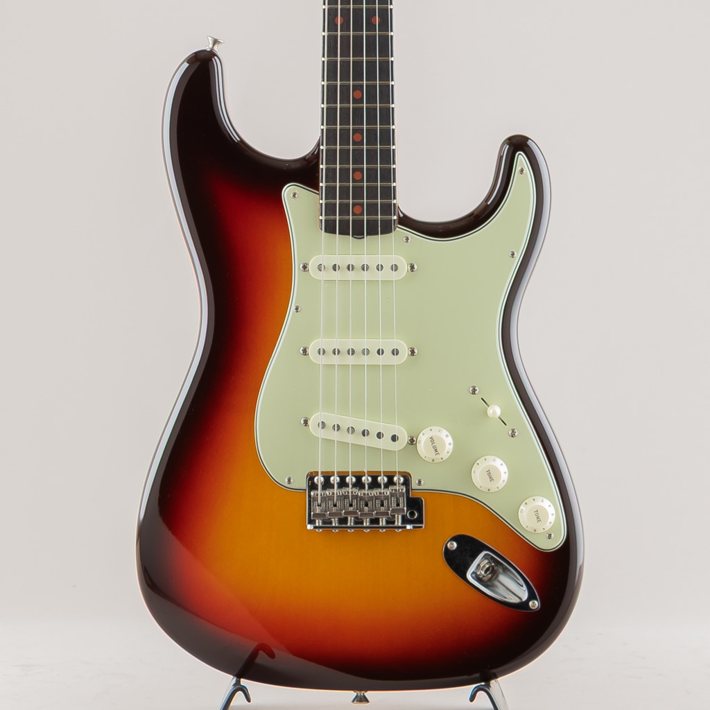 Vintage Custom 1959 Stratocaster NOS/Chocolate 3-Tone Sunburst