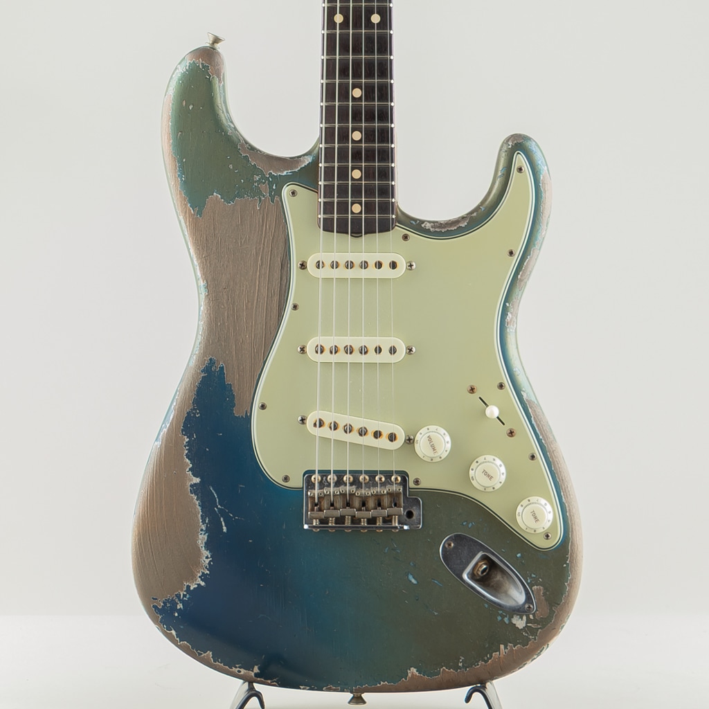 S21 MBS 1961 Stratocaster Heavy Relic/Darker Lake Placid Blue/Lake Placid Blue by Dale Wilson