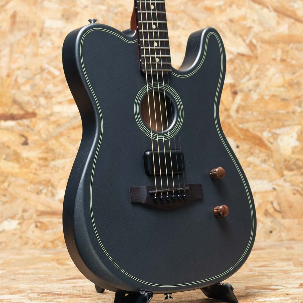 FSR Acoustasonic Standard Telecaster Charcoal Frost Metallic