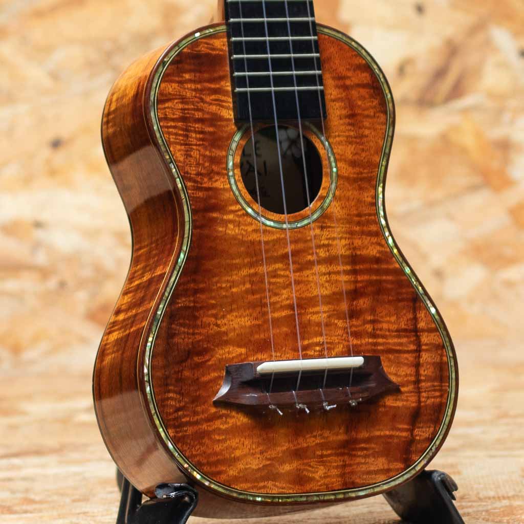 Hawaiian Koa Soprano Long Neck 2013