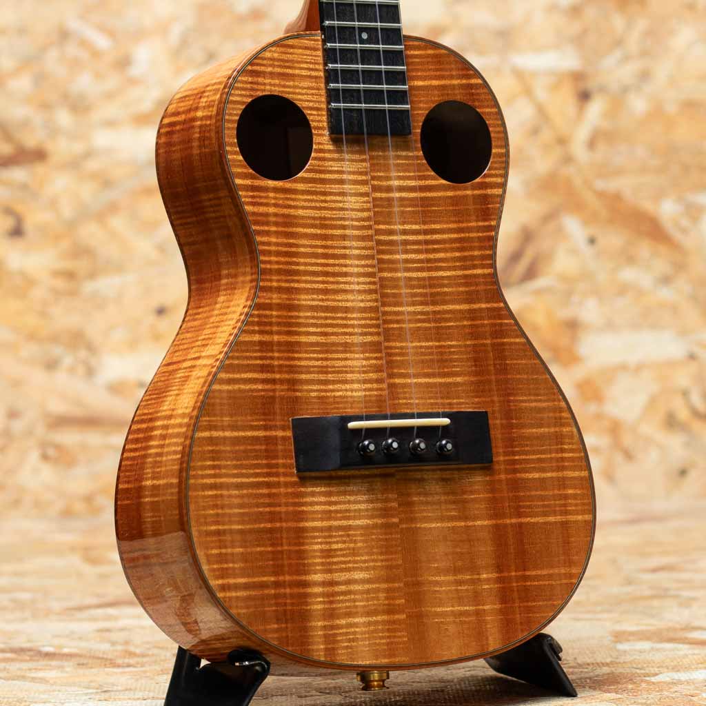Tenor Koa Double Hole