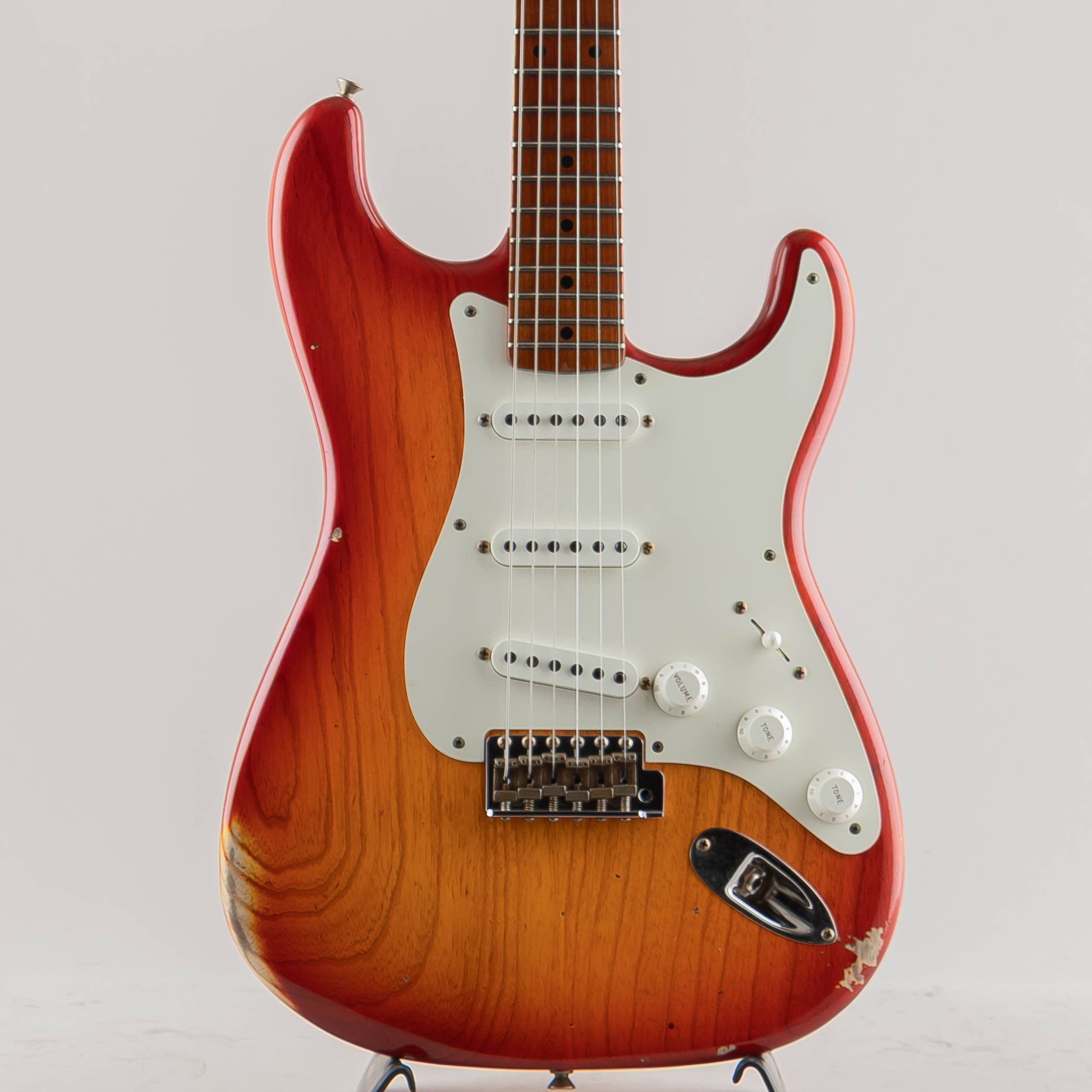 Limited 50s Dualmag II Stratocaster Relic/Aged Cherry Sunburst