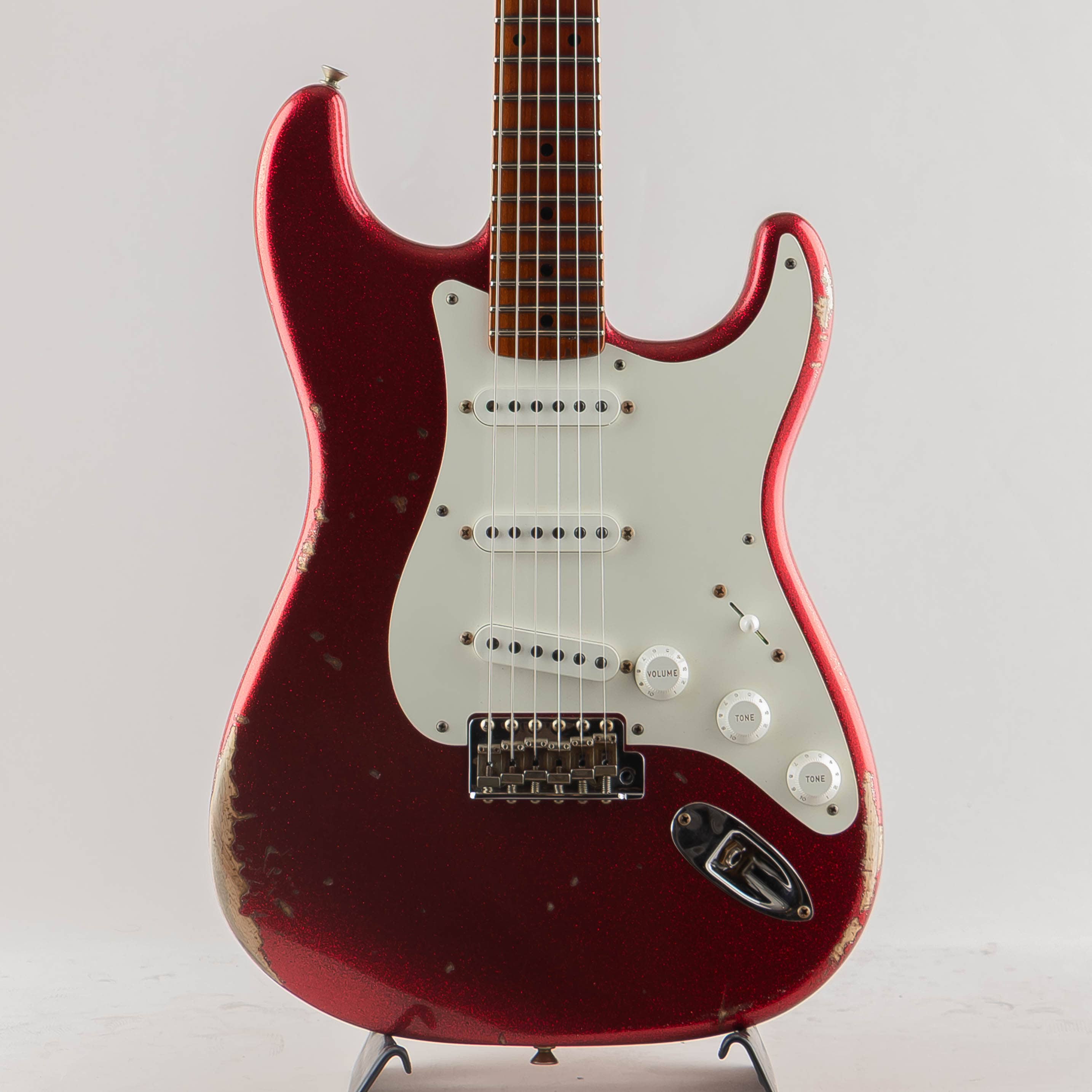 Limited 50s Dualmag II Stratocaster Relic/Red Sparkle