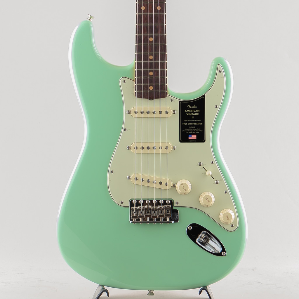 American Vintage II 1961 Stratocaster /Surf Green/Rosewood Fingerboard