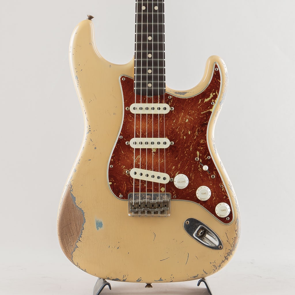 MBS 63 Stratocaster Relic/Aged Desert Sand over Blue Agave by Austin MacNutt