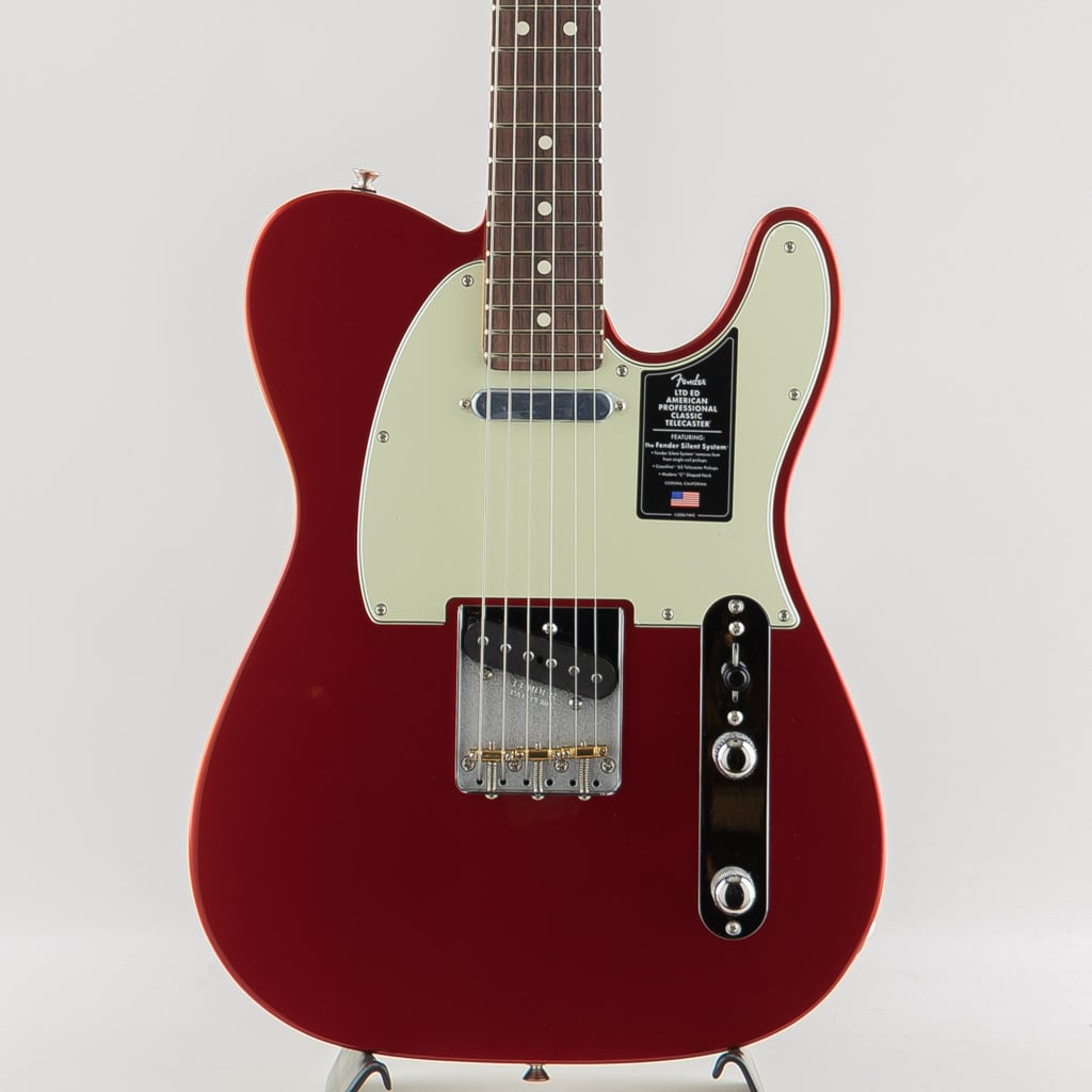 Limited Edition American Professional Classic Telecaster featuring the Fender Silent System, Rosewood Fingerboard, Candy Apple Red