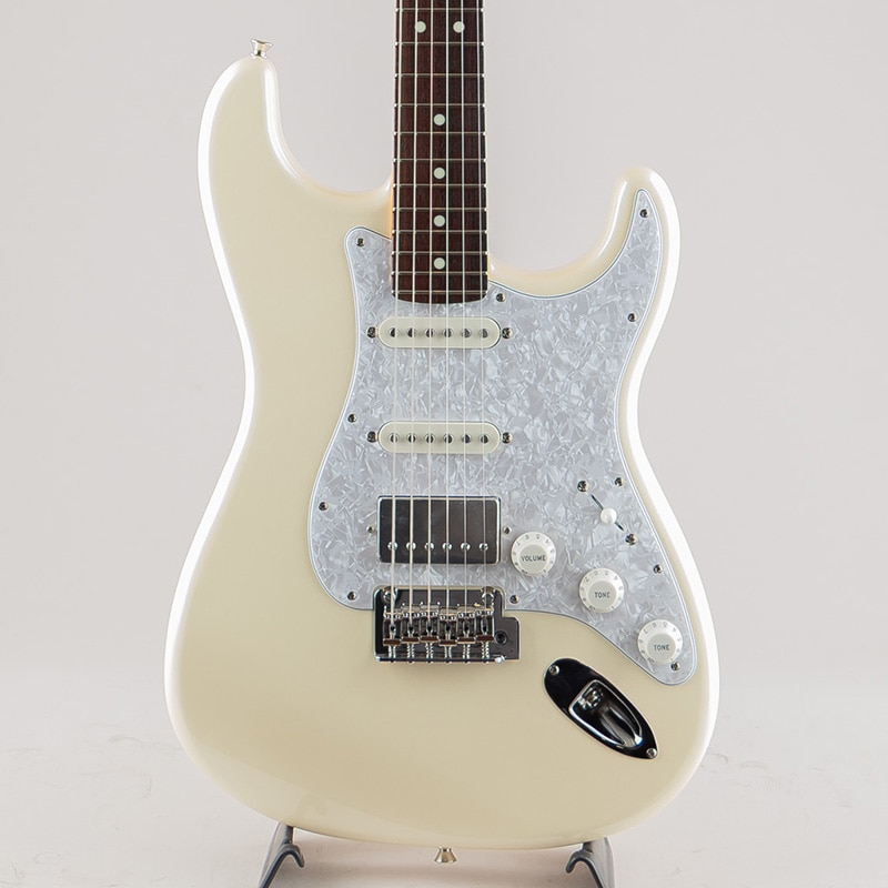 Made in Japan MIKI 2026 FSR Hybrid II Stratocaster HSS/Olympic Pearl/Rosewood Fingerboard