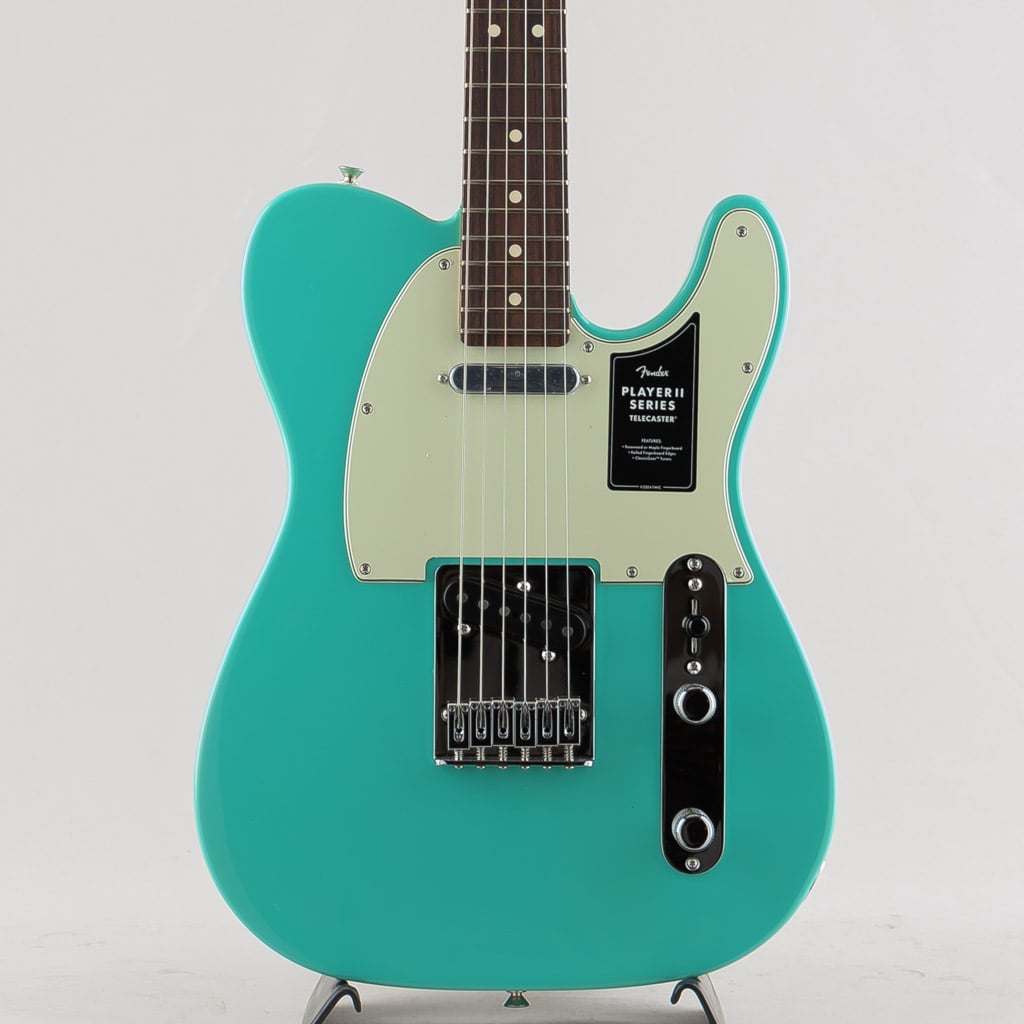 75th Anniversary Player II Telecaster, Rosewood Fingerboard, Seafoam Green