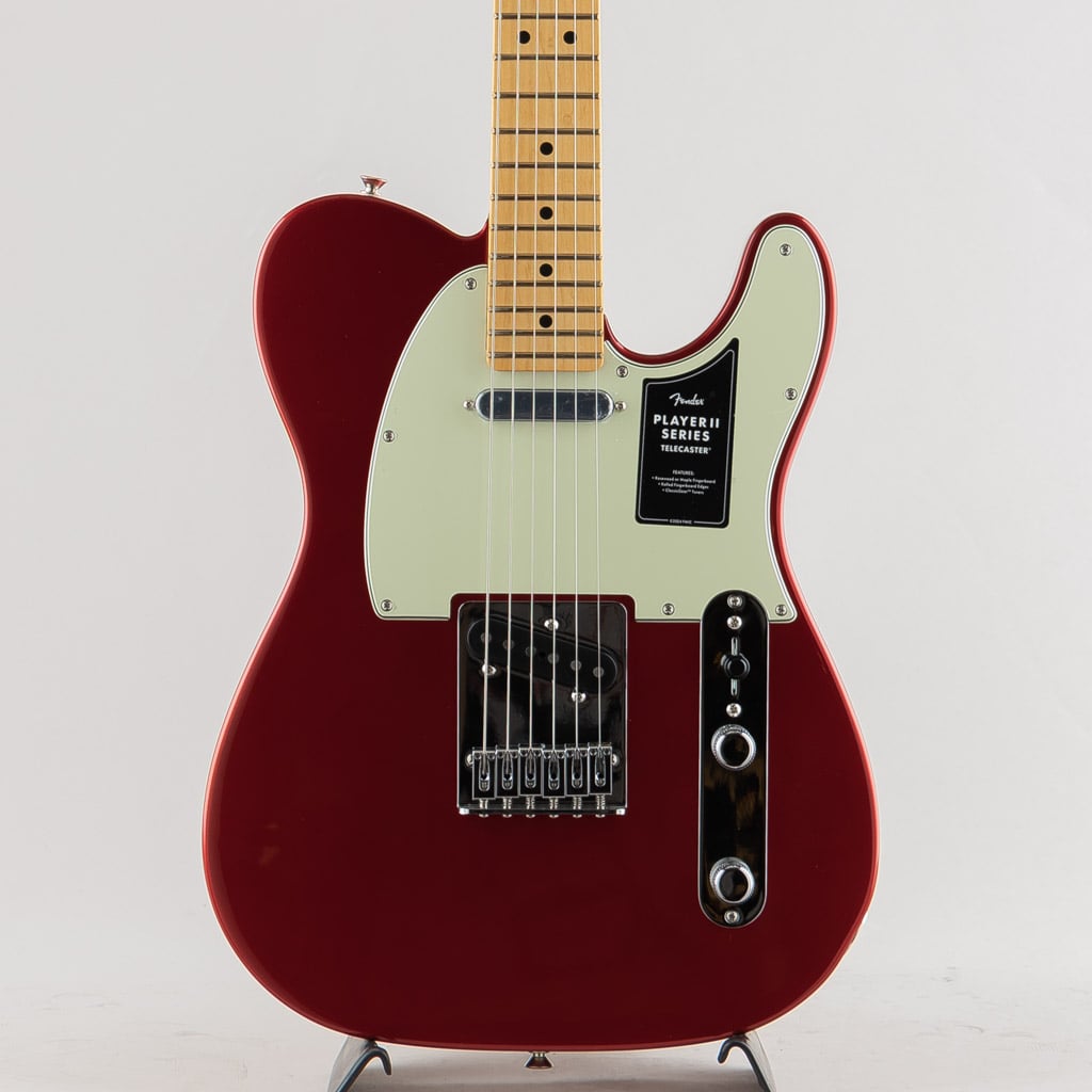 75th Anniversary Player II Telecaster, Maple Fingerboard, Candy Apple Red