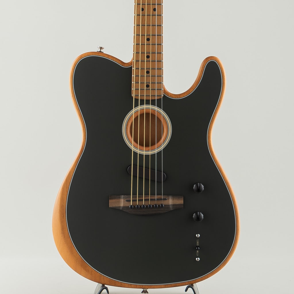 FSR American Acoustasonic Telecaster, Roasted Maple Fingerboard, Tungsten