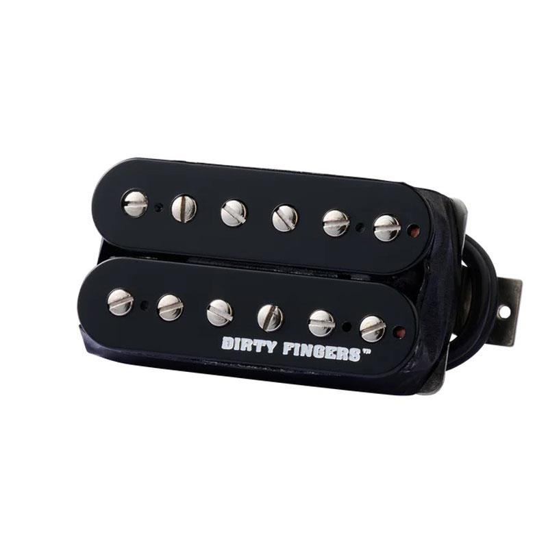 Dirty Fingers Quick Connect (Treble, Double Black, Quick Connect 4-conductor, Potted, 15k, Ceramic)