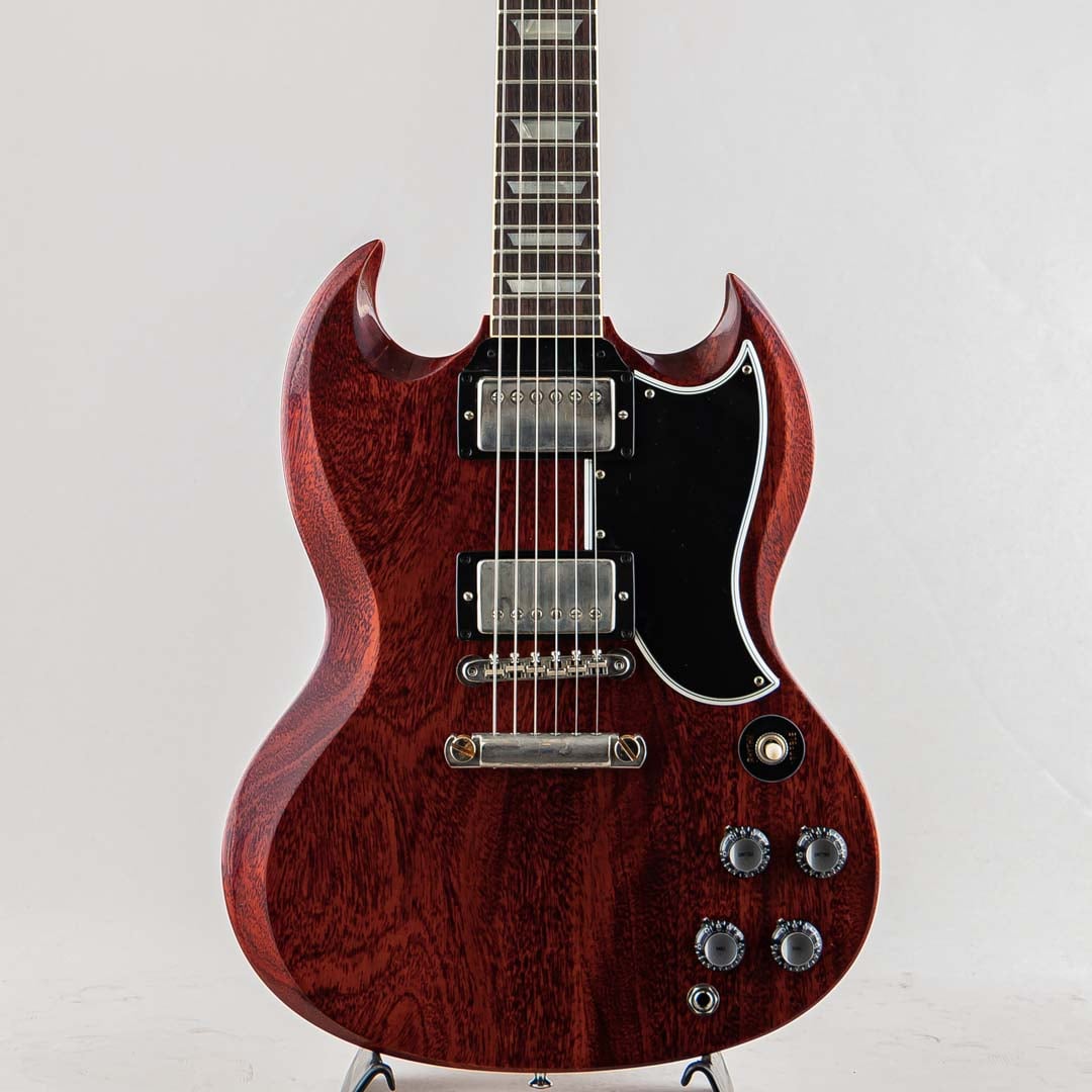 Historic Collection 1961 Les Paul SG Standard Reissue Stop-Bar VOS Cherry Red【S/N:601691】