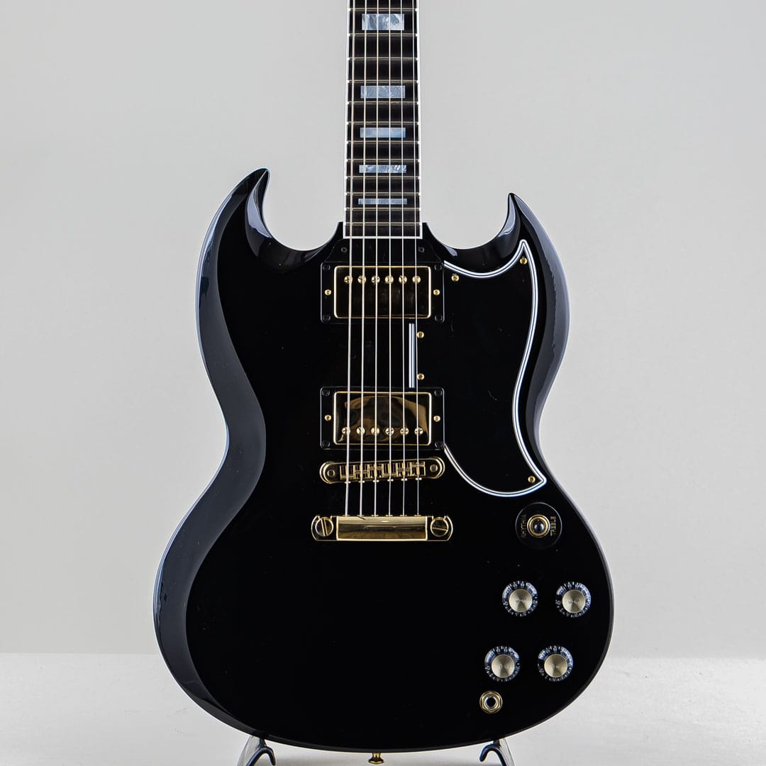 SG Custom 2-Pickup w/Ebony Fingerboard Gloss Ebony【S/N:CS601048】