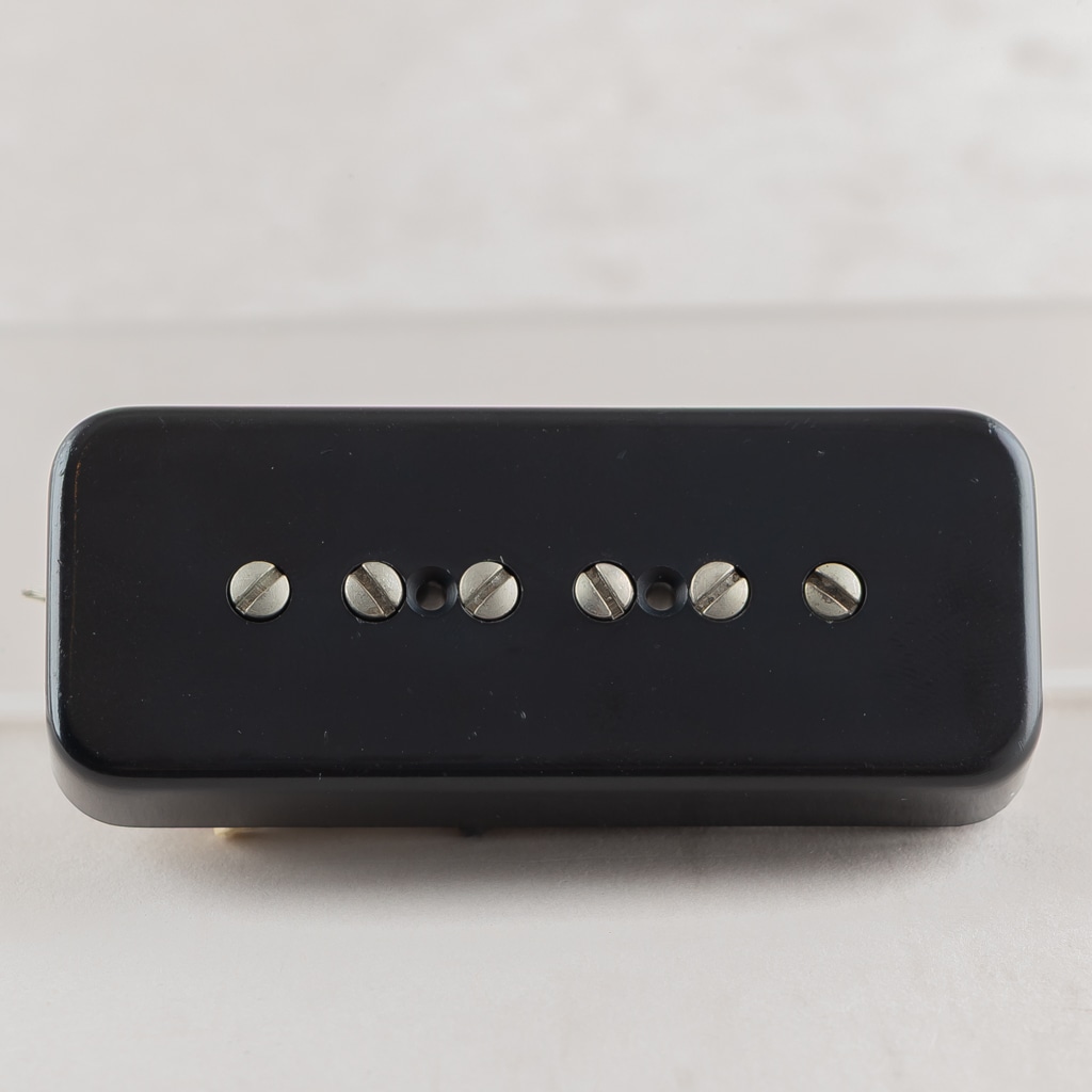  55/'56-SB P-90 MXV "Neck" ~Aged Black 7.6k long A2~