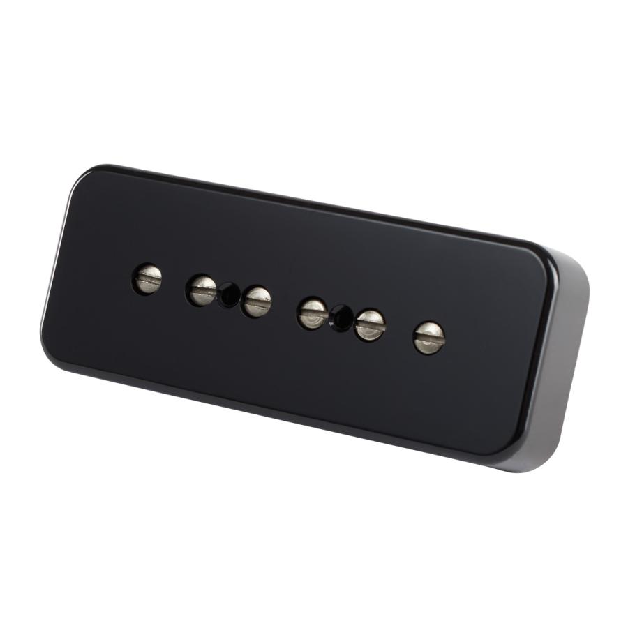 P-90 Soapbar Underwound (Black cover, 2-conductor, Potted, 7.2k, Alnico 3)
