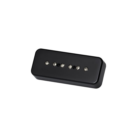 P-90 DC (Black Soapbar, 2-conductor, Potted, 17.4k, Neo)