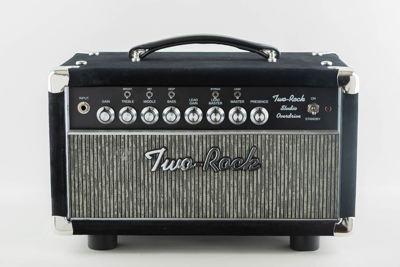 Studio Overdrive 35Watt Head w/Black Suede/Pinstripe Grill Cloth Options