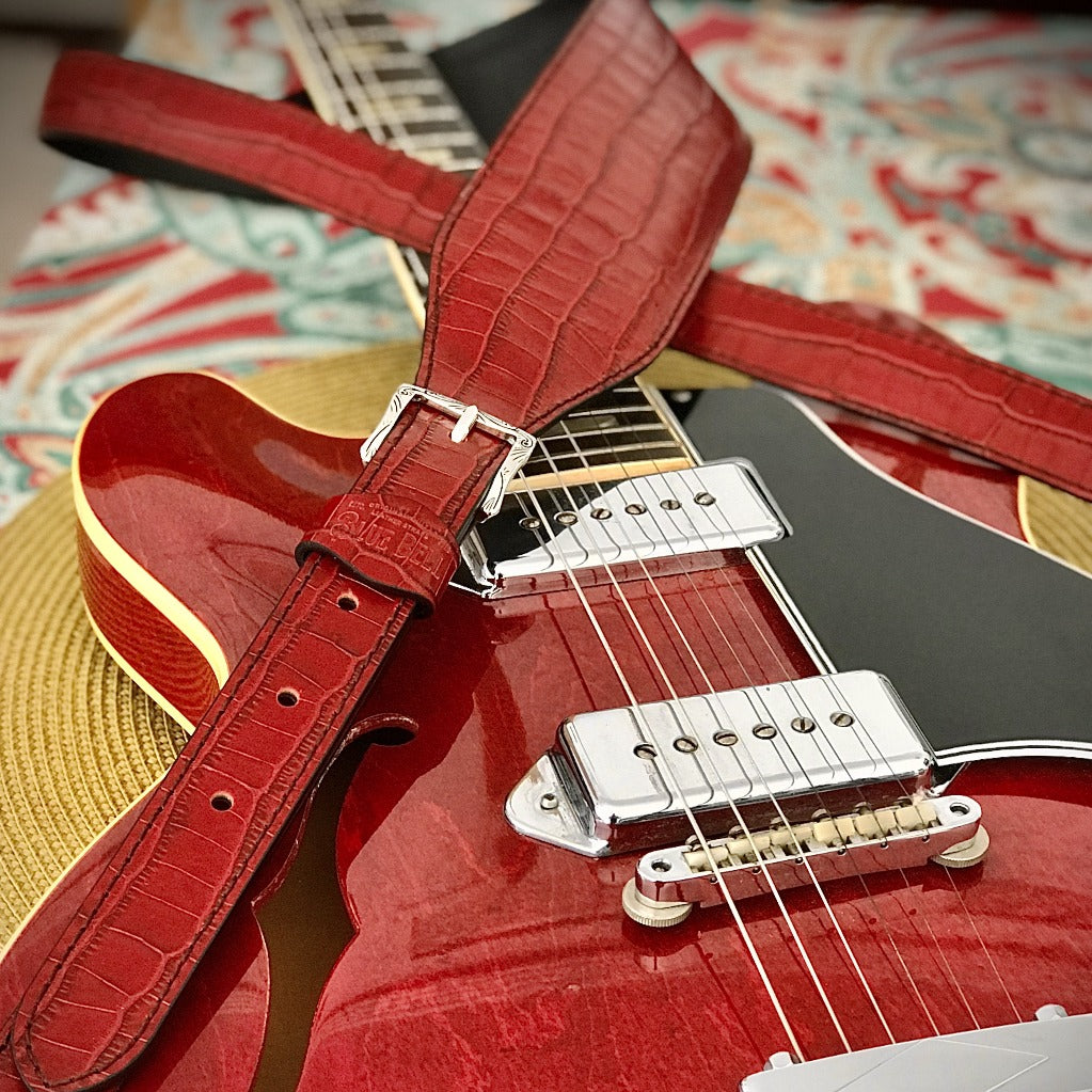 1938 The Johnson Strap Limited Cherry Croco