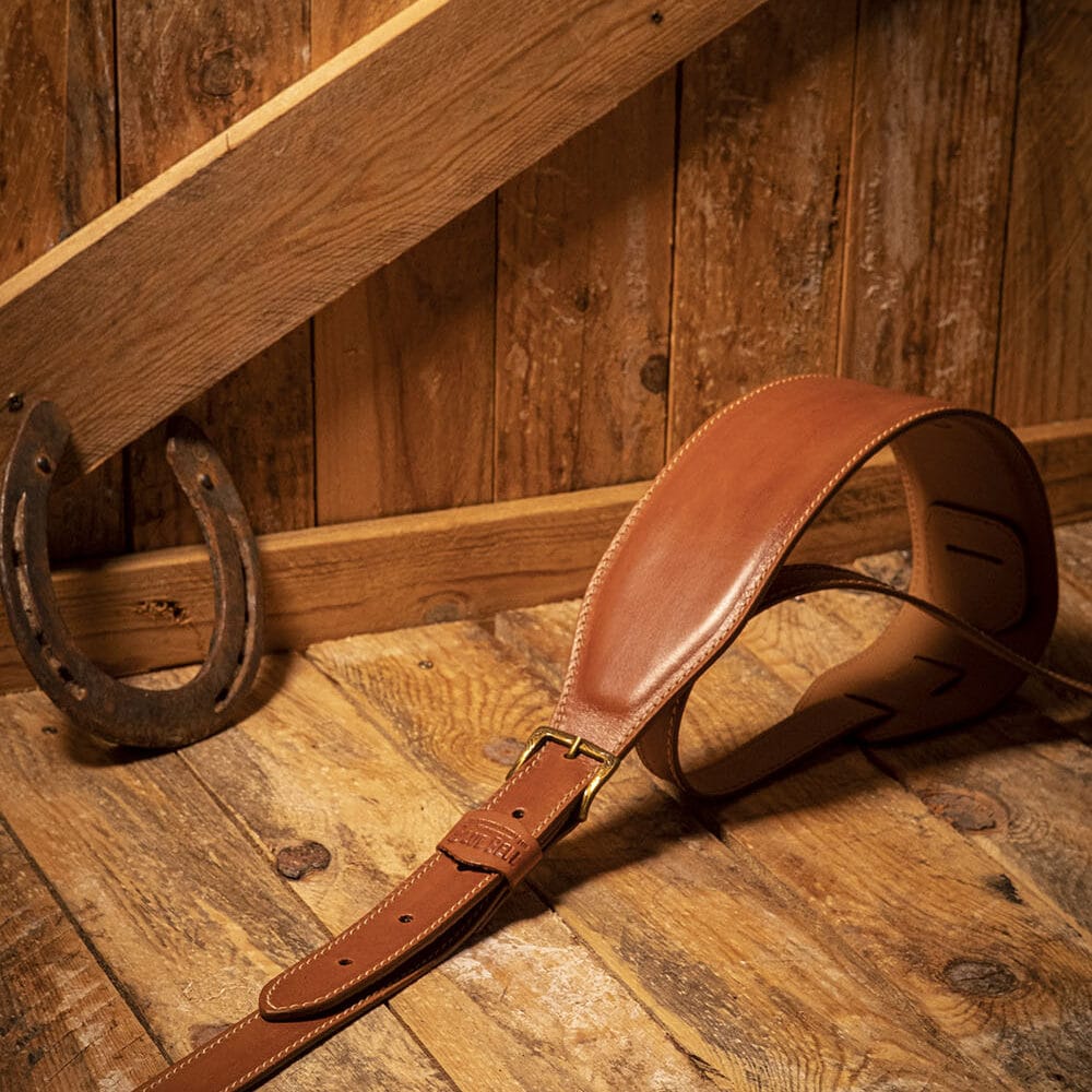 1938 The Johnson Strap “Aniline” Mid Brown