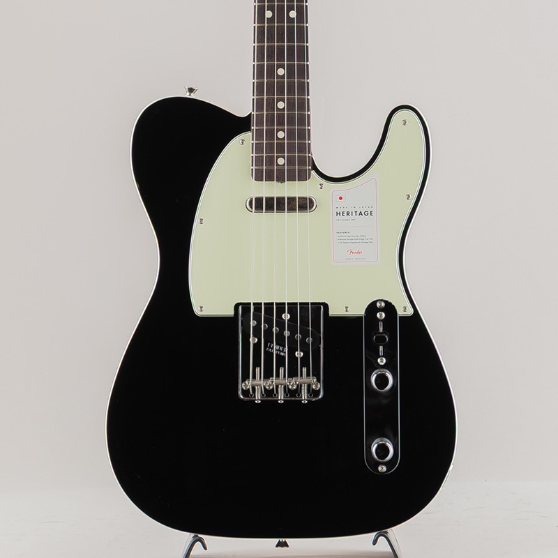 Made in Japan Heritage 60s Telecaster Custom/Black/Rosewood Fingerboard