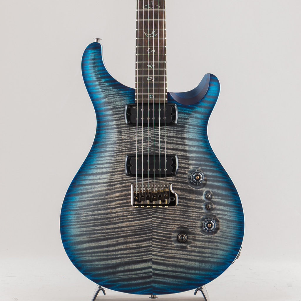 Wood Library Custom24-08 10Top Satin Charcoal Blue Burst 2025