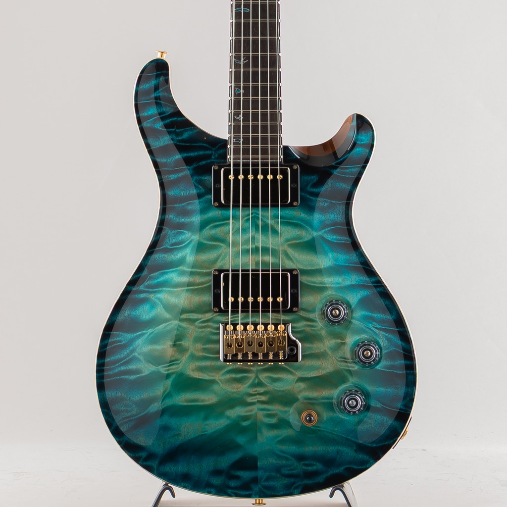 Private Stock Brazilian # 11063 DGT Quilted Maple Top & Stained Curly Maple Neck Sub-Zero Glow 2023