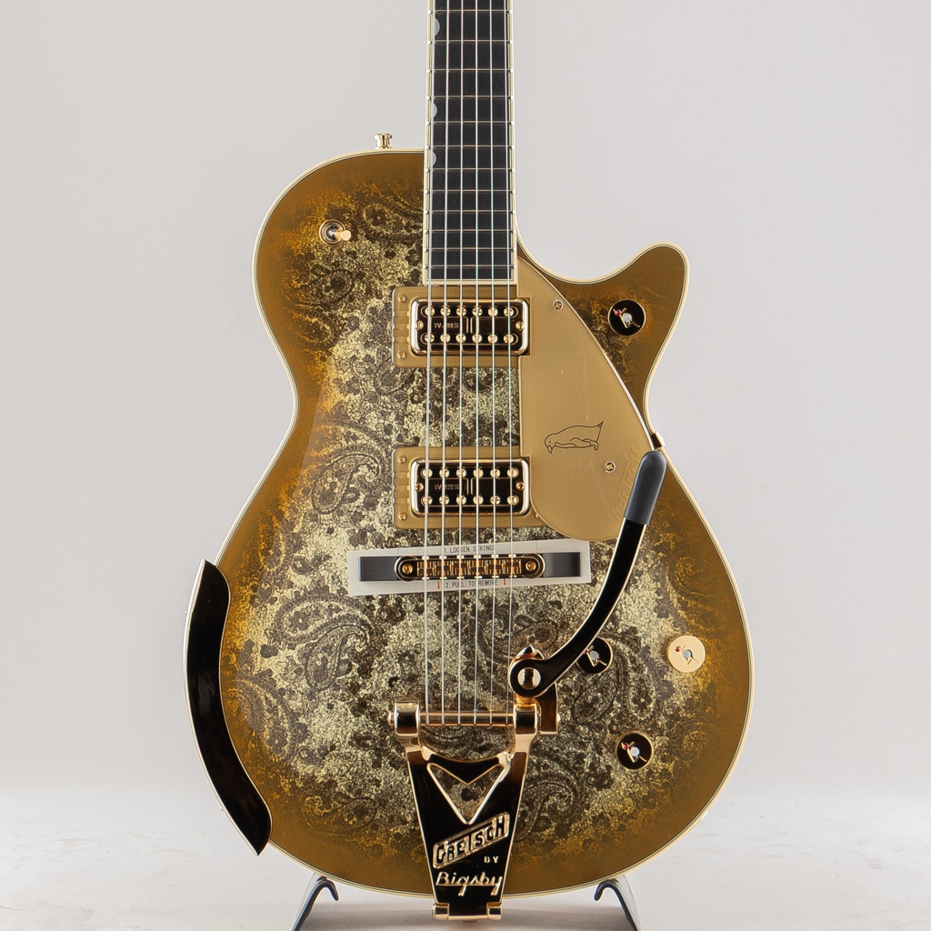 G6134TG Limited Edition Paisley Penguin with String-Thru Bigsby/Gold Paisley