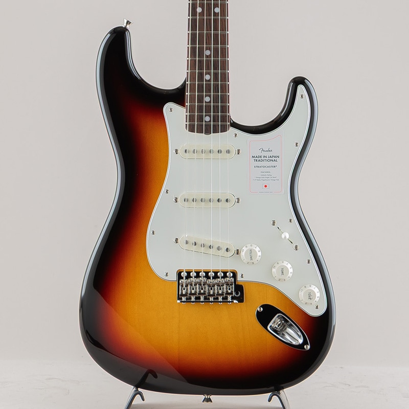 Made in Japan Traditional Late 60s Stratocaster/3-Color Sunburst/Rosewood Fingerboard