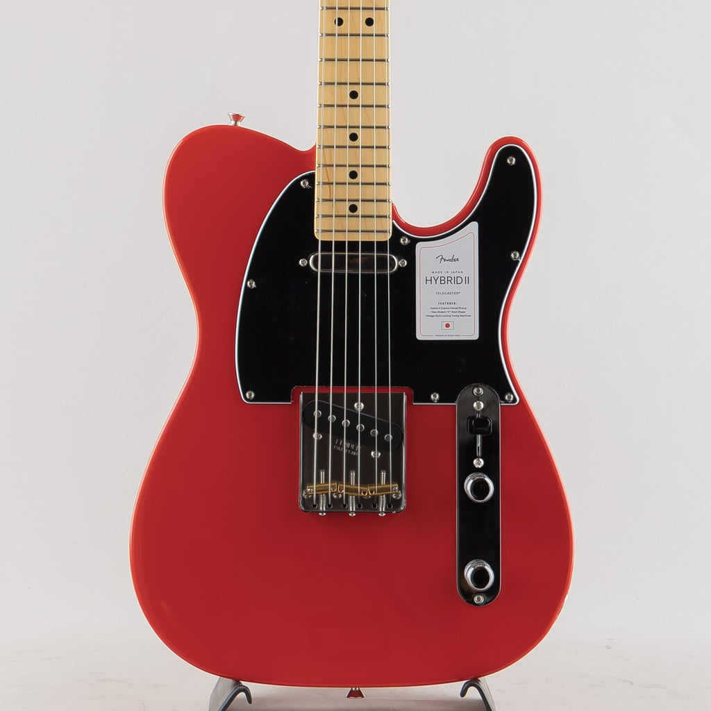 Made in Japan Hybrid II Telecaster, Maple Fingerboard, Modena Red