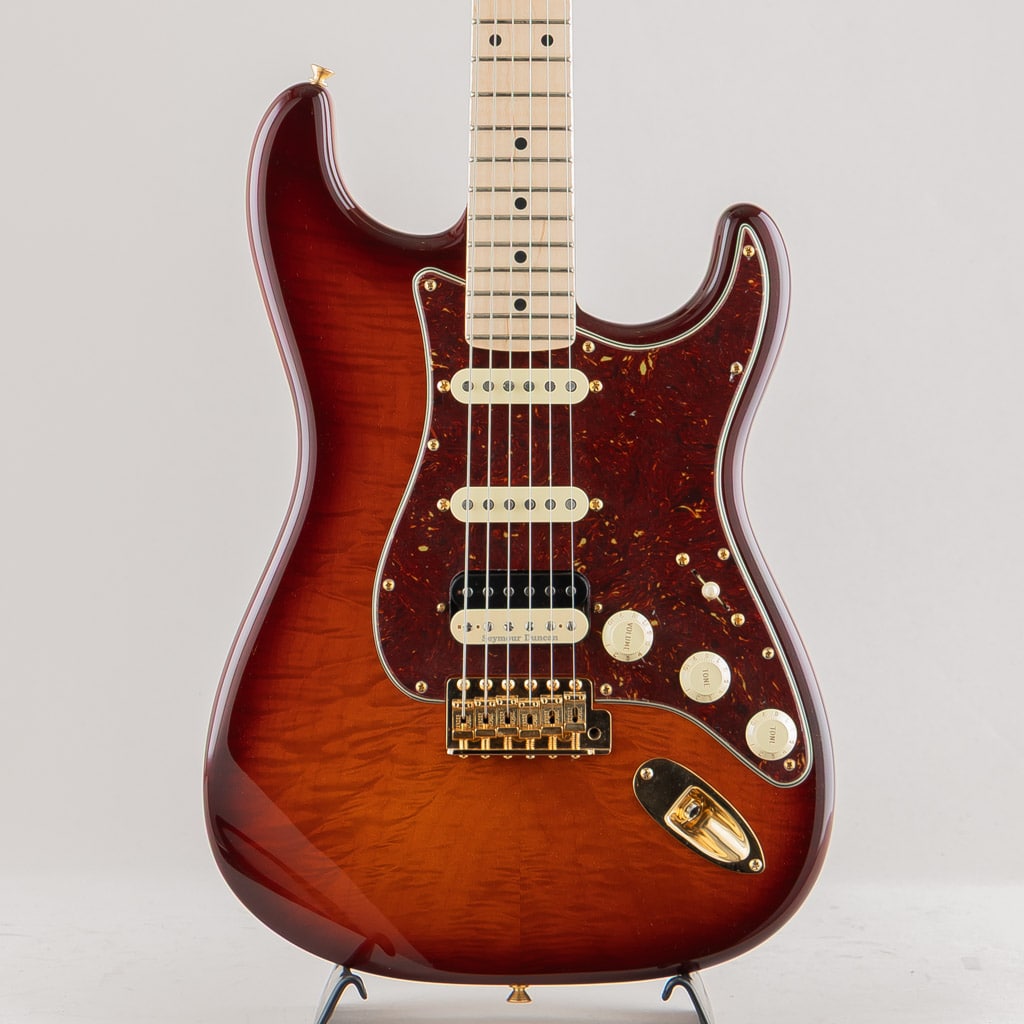 Custom Order Model 50's Quilted Maple Stratocaster HSS NOS/Violin Burst