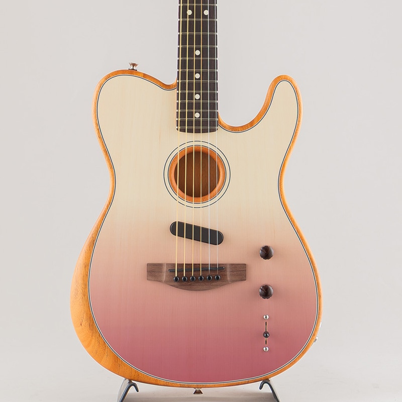 FSR Acoustasonic Player Telecaster/Burgundy Fade/Rosewood Fingerboard