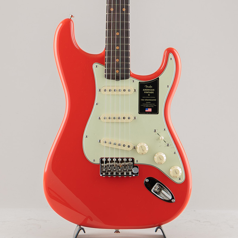 American Vintage II 1961 Stratocaster/Fiesta Red/Rosewood Fingerboard