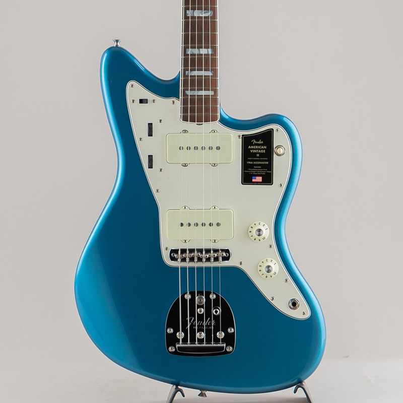 American Vintage II 1966 Jazzmaster/Lake Placid Blue/Rosewood Fingerboard