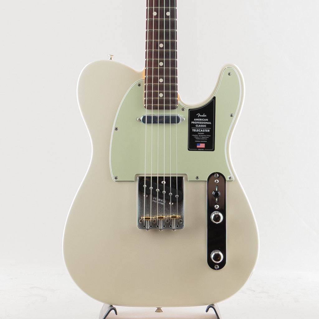 Limited Edition American Professional Classic Telecaster /Olympic Pearl/Rosewood Fingerboard
