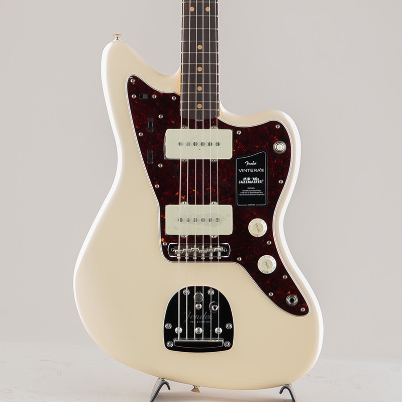 Vintera III Mid '60s Jazzmaster/Olympic White/Rosewood Fingerboard