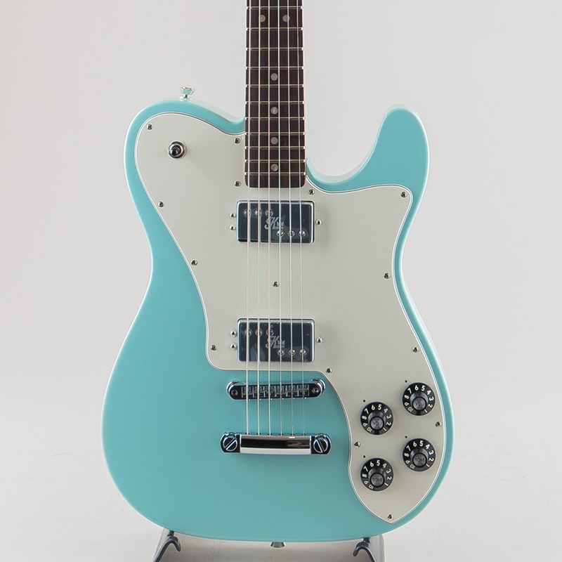 Kingfish Delta Day Telecaster Deluxe/Daphne Blue/Rosewood Fingerboard