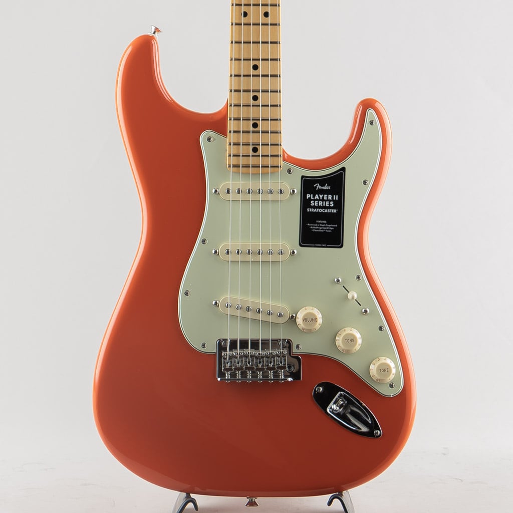 Player II Stratocaster Maple Fingerboard, Rallye Orange
