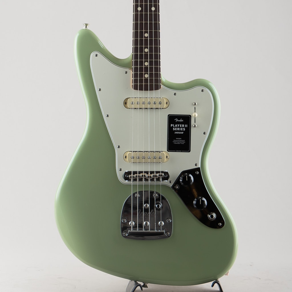 Player II Jaguar, Rosewood Fingerboard, Birch Green